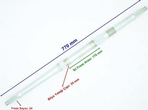 Atv Sym Aks 770 Mm Tek Yivli Bilya Yatağı 35 Mm 24 Freze Öm