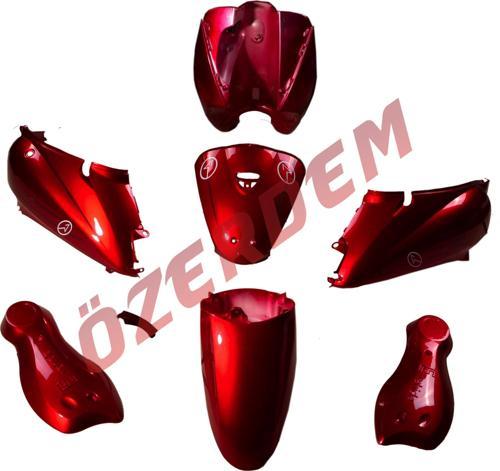 E-Bis Kaporta Seti Kırmızı Today Model 8 Parça