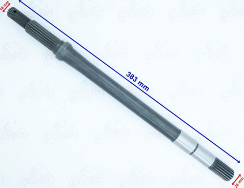 Temizlik Aracı Aks 383 Mm 18-18 Freze M16 Öm