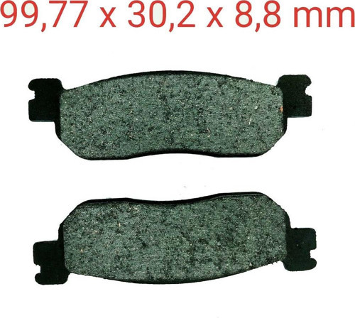 Disk Balatası Fa275 Xmax 250 Uyumlu Arka Em - Crypton Ön