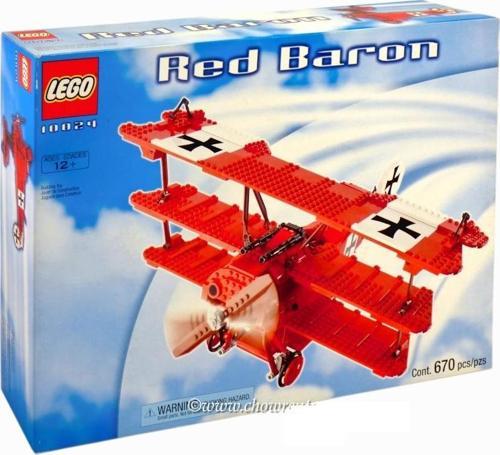 10024 Fokker DR2 Red Baron Savaş Uçağı
