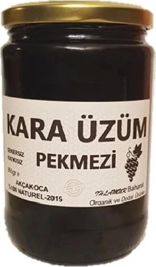 Naturel Kara Üzüm Pekmezi Şekersiz 865 gr