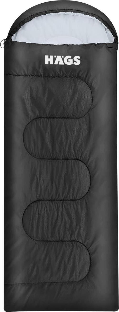 Uyku Tulumu Battaniye Kamp Outdoor Çadır Karavan Yazlık Kışlık Uyku Tulumu Hafif Sıcak Kompakt Siyah 220x75 cm