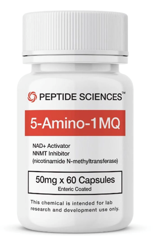 PEPTIDE SCIENCES   5-Amino-1MQ (60 Capsules) Made ın Usa