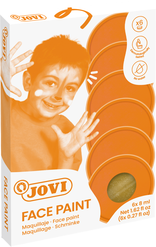 JOVI 171U KREM YÜZ BOYASI 8ML ALTIN - 6'LI KUTU