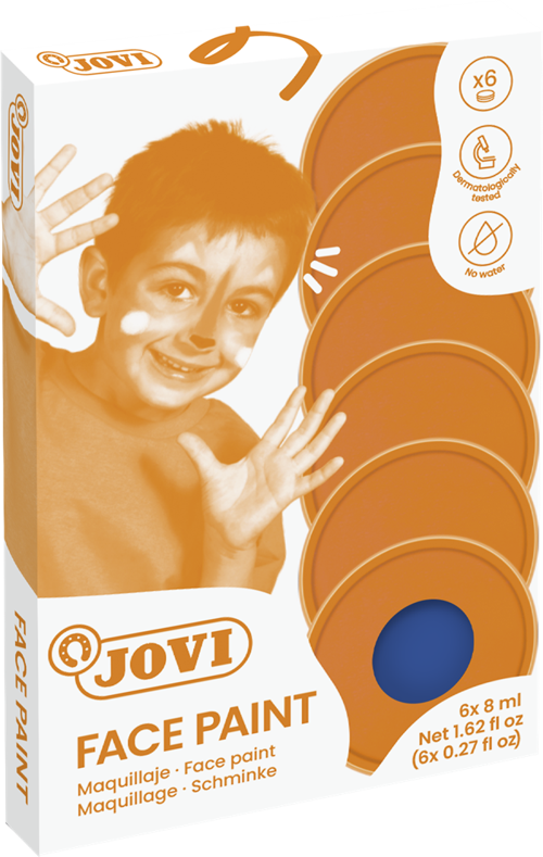JOVI 171U KREM YÜZ BOYASI 8ML LACİVERT - 6'LI KUTU