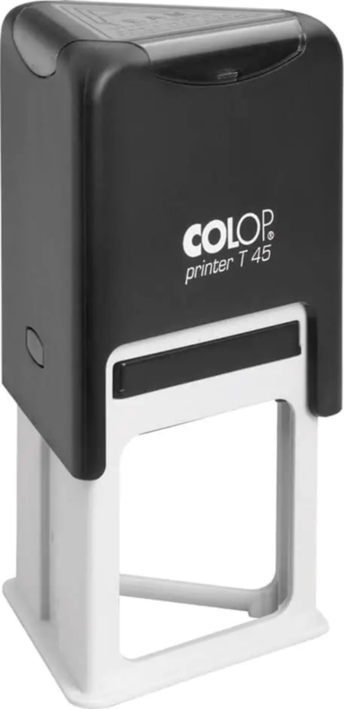 COLOP PRINTER T45 SİYAH KASA KIRMIZI KEÇE