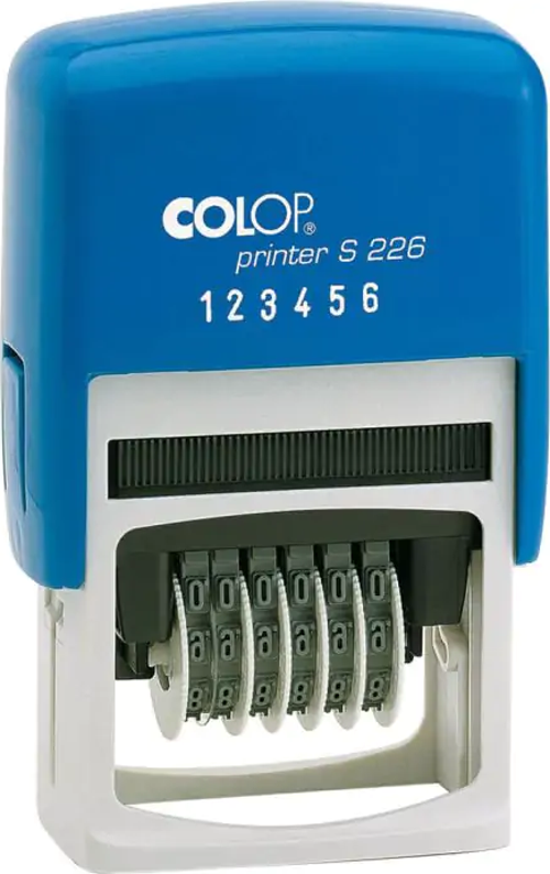 COLOP S226 NUMARATÖR KAŞE - 4X23MM