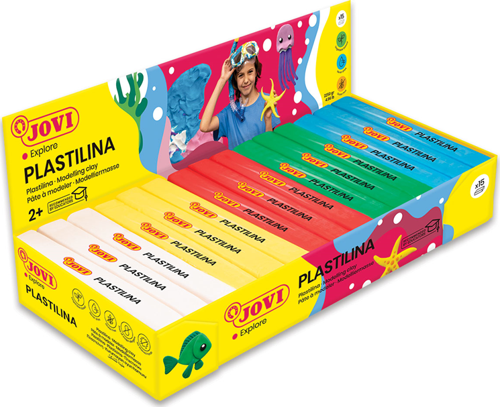 JOVI 71B 150GR KURUMAYAN OYUN HAMURU BASIC 3 X 5 RENK - 15'Lİ KUTU