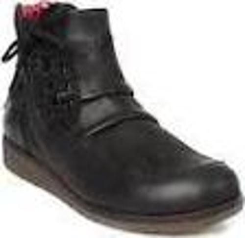 D22KB-4290 BÜZGÜLÜ DÜZ TABAN DERİ KADIN BOT