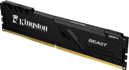 8 Gb Ddr4 3200mhz Kıngston Beast Black Cl16 Dımm Dt Kf432c16bb/8tr