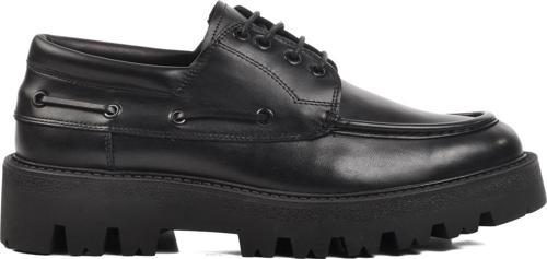 Premium 4008 Siyah Hakiki Deri Erkek Klasik Ayakkabı