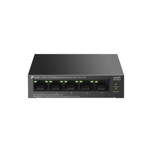 Tp-lınk Ls105lp, Green Tech, 5 Port, Megabit, 4 Port Poe, Metal Kasa, 41w, Yönetilemez, Masaüstü Swi