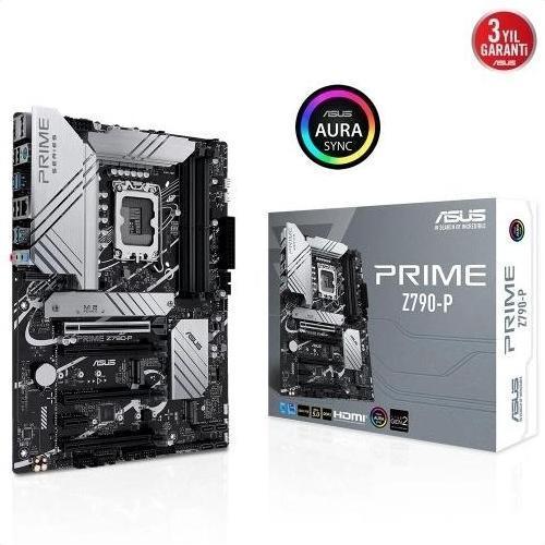 Prıme Z790-p, 4xddr5, 3x M.2, Hdmı, Dp, Type-c, 12-13.nesil, Lga1700 Soket, Argb Gaming Anakart