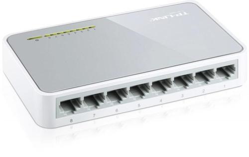 Tp-lınk Tl-sf1008d, 8 Port, Megabit, Yönetilemez, Masaüstü Switch