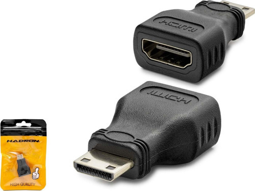 HDX1268 Mini HDMI (M) - HDMI (F) Dönüştürücü Adaptör - Siyah