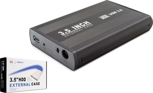 HDX1756 USB 3.0 SATA 3.5" Metal Kasa Hard-Disk Kutusu - Siyah