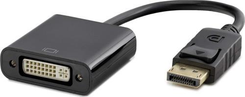 HDX7772 DisplayPort (M) - DVI (F) 24+5 Dönüştürücü Adaptör - Siyah