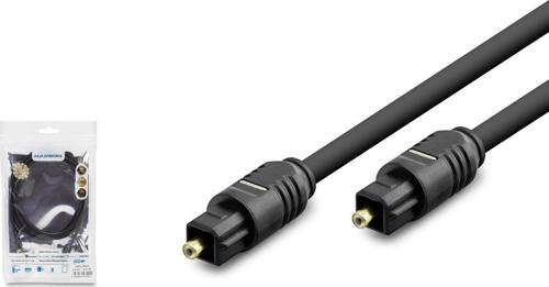 HDX7805 1.5mt Fiber Optik Ses Kablosu - Siyah
