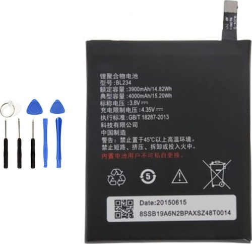 LENOVO VİBE P1M PİL - BATARYA BL234 VE TAMİR SETİ