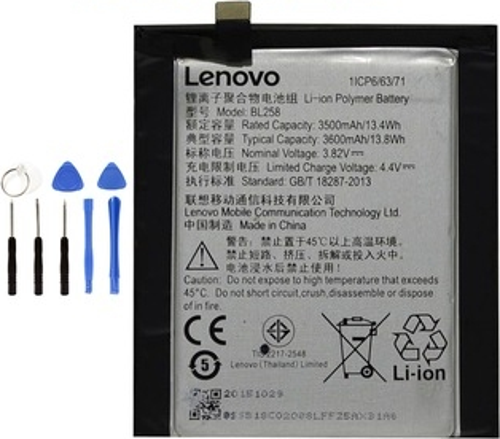 Lenovo Vibe X3 Pil Batarya BL258 ve Tamir - Seti