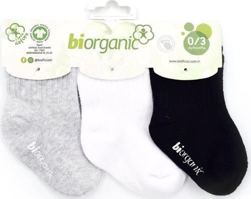 Kaymaz Basic 3'lü Bebek Çorabı 68484