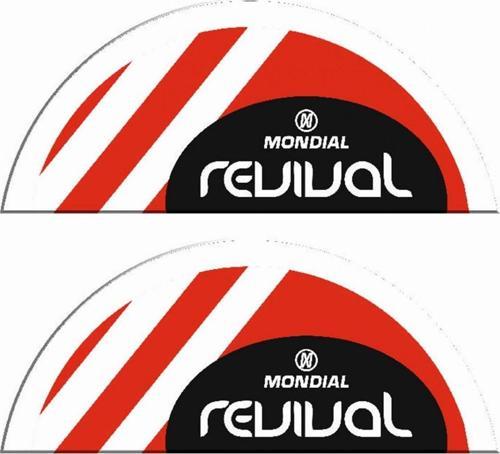 Sele Altı Yan Pad 001 Kırmızı-beyaz Mondıal Revıval 50