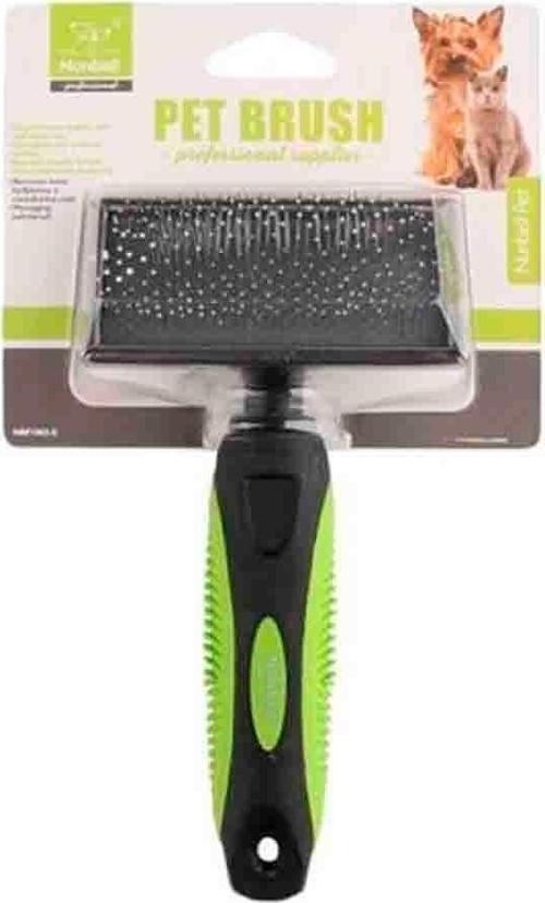 İnce Telli Boncuk Uçlu Kedi Köpek Tarağı Küçük