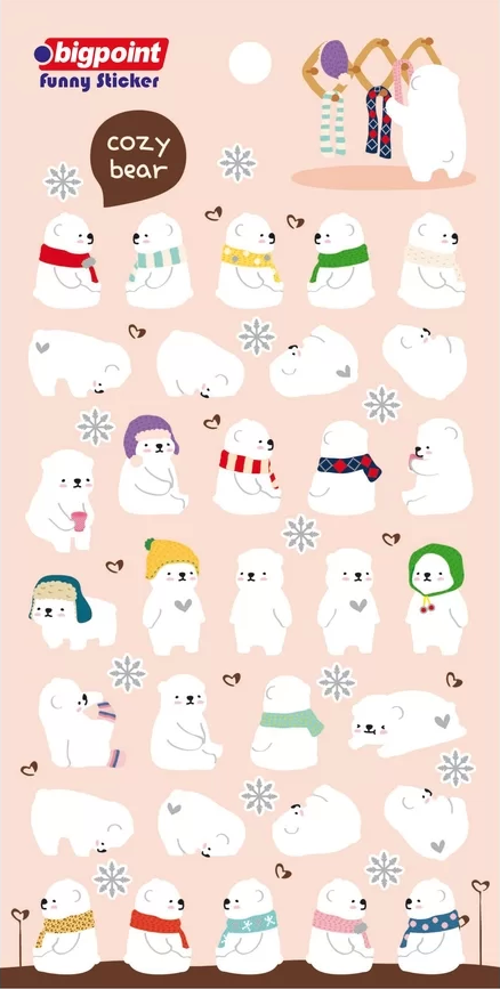 Sticker Kutup Ayıları