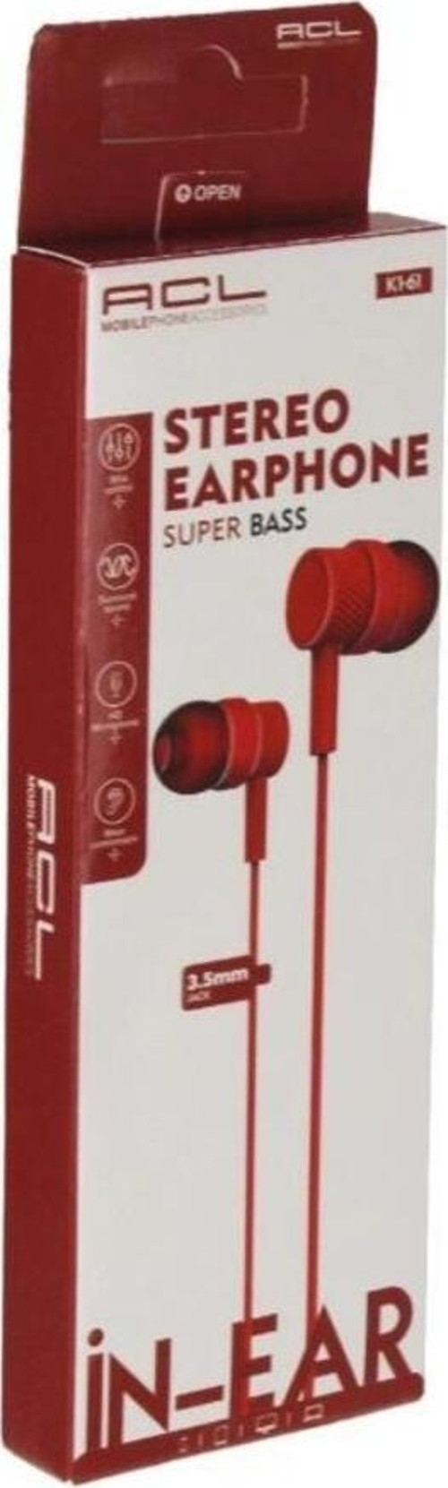 K1-61 3.5Mm Jack Mikrofonlu Kumandalı Kulaklık
