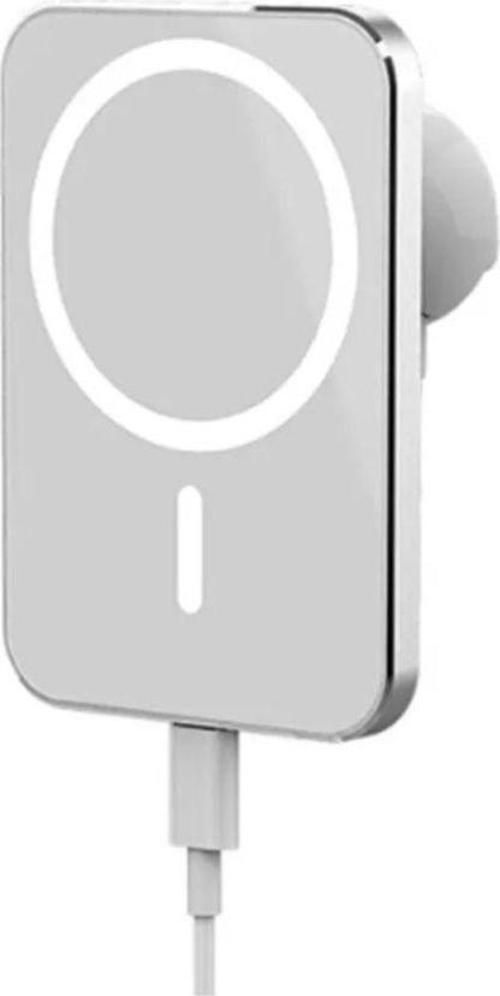 Magsafe Kablosuz Araç Telefon Tutucu Ve Şarj Cihazı Aw2 2İn1 15W