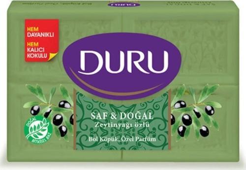 Duru Saf & Doğal Zeytinyağlı 4 Adet Kalıp Sabun 600Gr