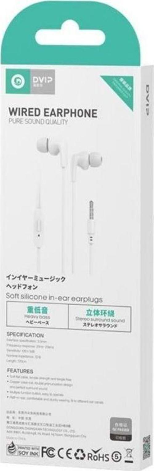 Dvıp X13 Aux 3,5Mm Kablolu Kulakiçi Kulaklık