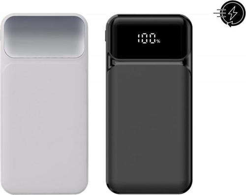 Lkp-36 10000Mah 2Xusb Dahili Type-C Kablo Lcd Güç Göstergeli Powerbank Güç Bankası