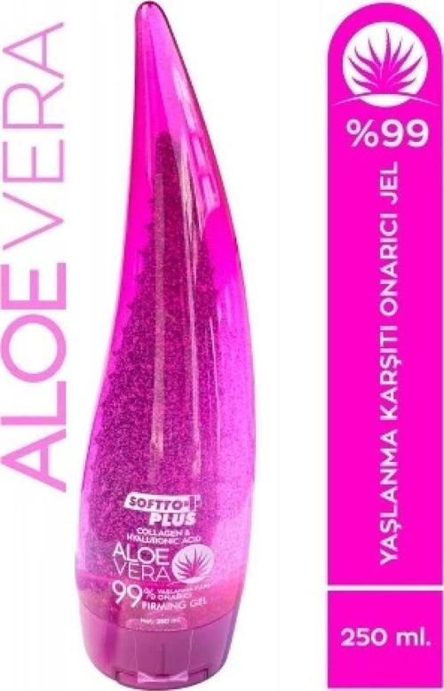 Softto Plus Yaşlanma Karşıtı Aloe Vera Jel 250Ml