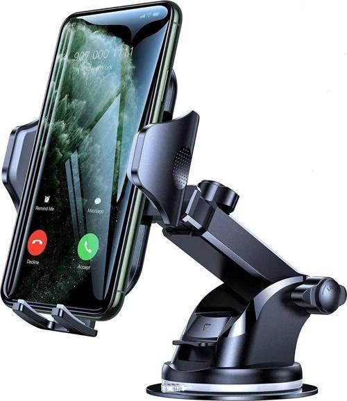 Araç Içi Uzayan Ayarlanabilir Cam Ve Torpido Için Vantuzlu Telefon Tutucu