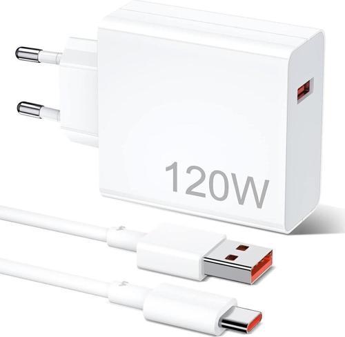 Hızlı Turbo 120 W Type-C Kablolu Şarj Aleti A Kalite
