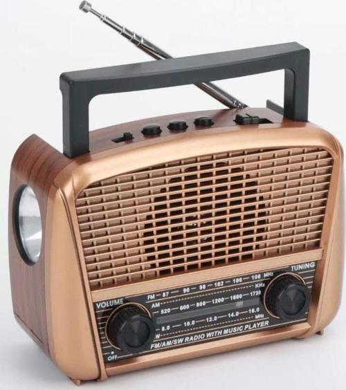 Hs-1500 Bt (Fenerli+Usb+Bluetooth+Tf) 3 Band Nostaljik Fm Radyo