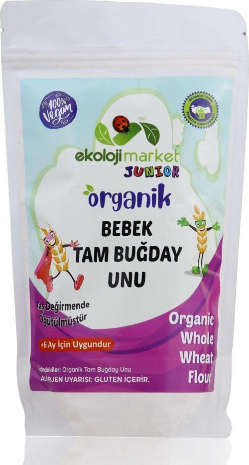 Organik Bebek Tam Buğday Unu 250 Gr