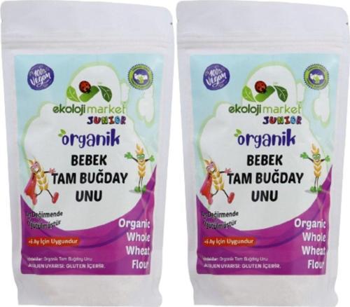 Organik Bebek Tam Buğday Unu 250 Gr X 2 Adet