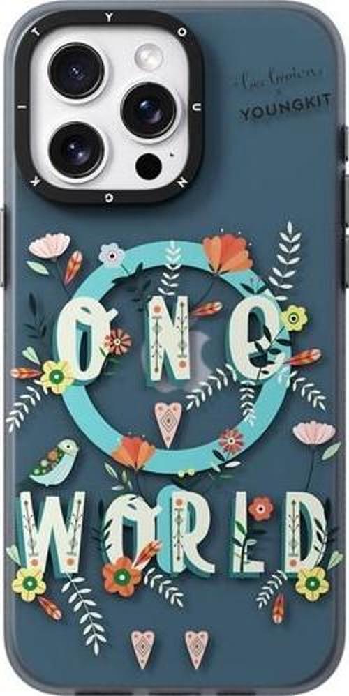 Apple İphone 14 Pro Max Uyumlu Kılıf Magsafe Özellikli Bee Brown Colorful Life Serisi Turkuaz