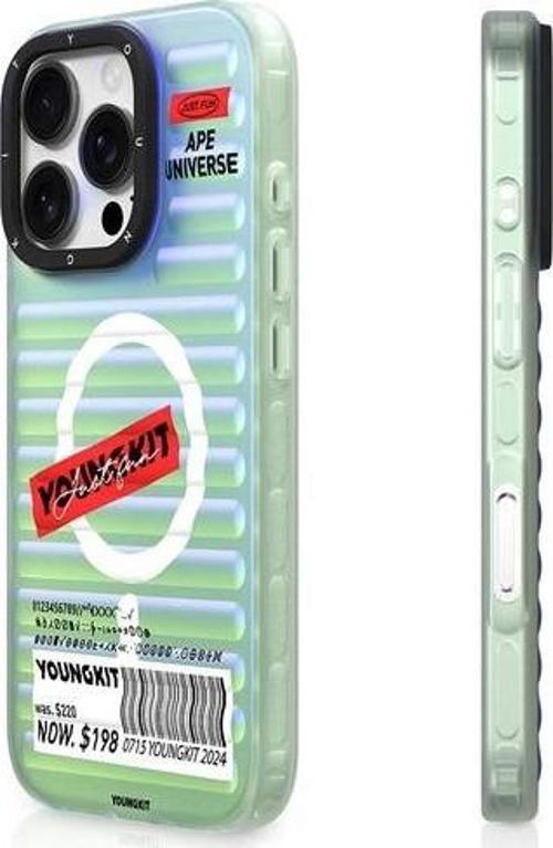 İphone 16 Pro Max Uyumlu Kılıf Magsafe Şarj Özellikli Chameleon Serisi Kapak Kırmızı