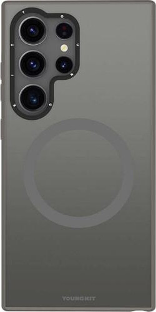 Galaxy S24 Ultra Kılıf Magsafe Destekli Çizilmeye Ve Aşınmaya Dayanıklı Velvet Serisi Gri