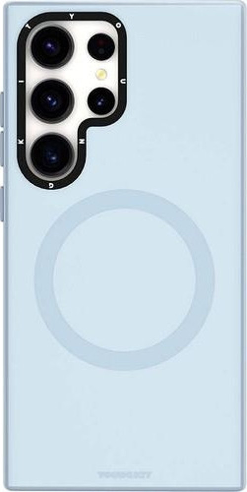 Galaxy S24 Ultra Kılıf Magsafe Destekli Çizilmeye Ve Aşınmaya Dayanıklı Velvet Serisi Mavi