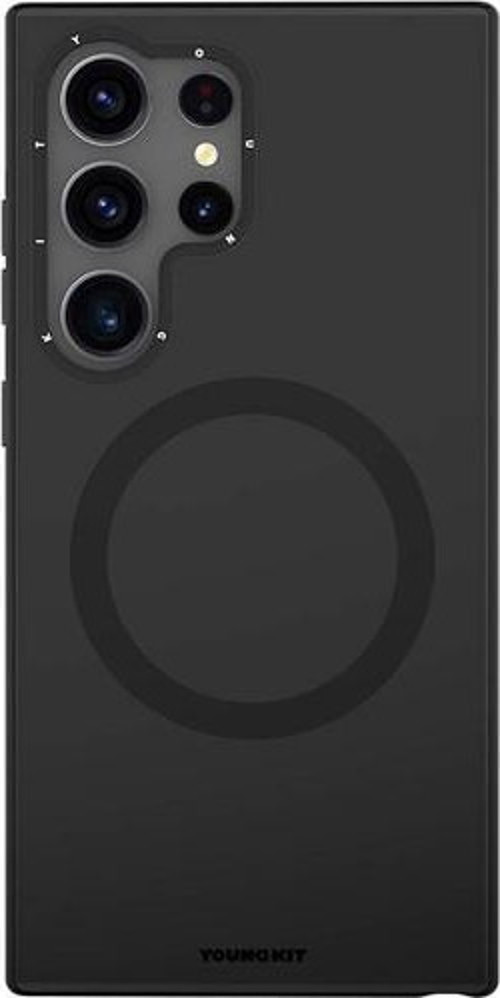 Galaxy S24 Ultra Kılıf Magsafe Destekli Çizilmeye Ve Aşınmaya Dayanıklı Velvet Serisi Siyah