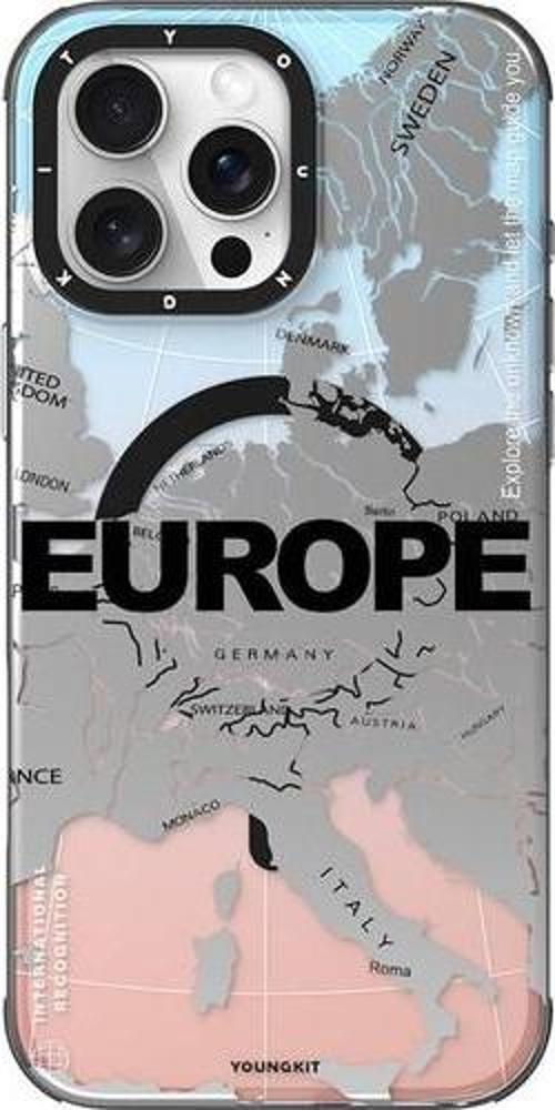 İphone 16 Pro Uyumlu Kılıf Magsafe Şarj Özellikli Universal Serisi Kapak Siyah