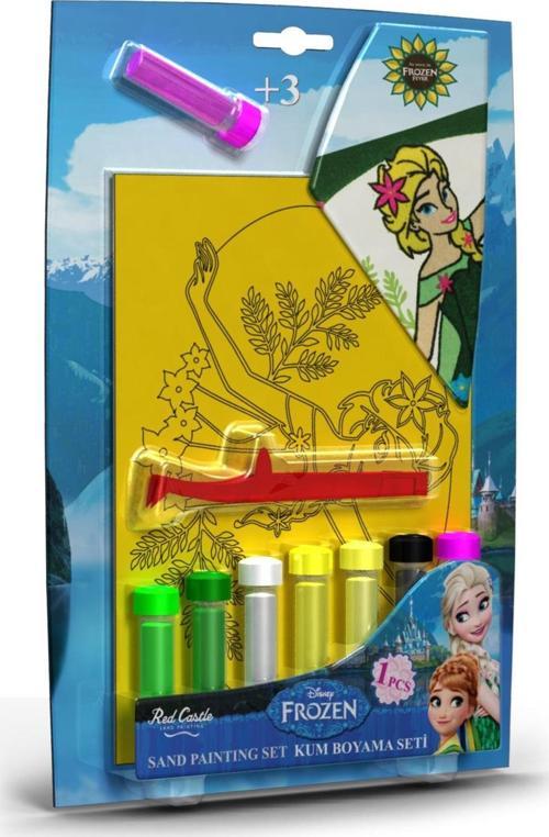 Disney Frozen Eğitici ve Eğlenceli Kum Boyama Seti- Red Castle BSS-15