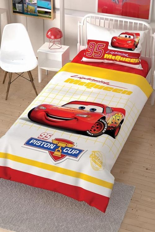 Lisanslı Cars Tek kişilik Nevresim Takımı