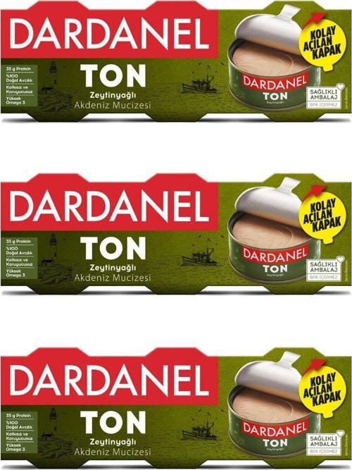 75 Gr X 3 Zeytinyağlı Ton Balığı 3'Lü Paket