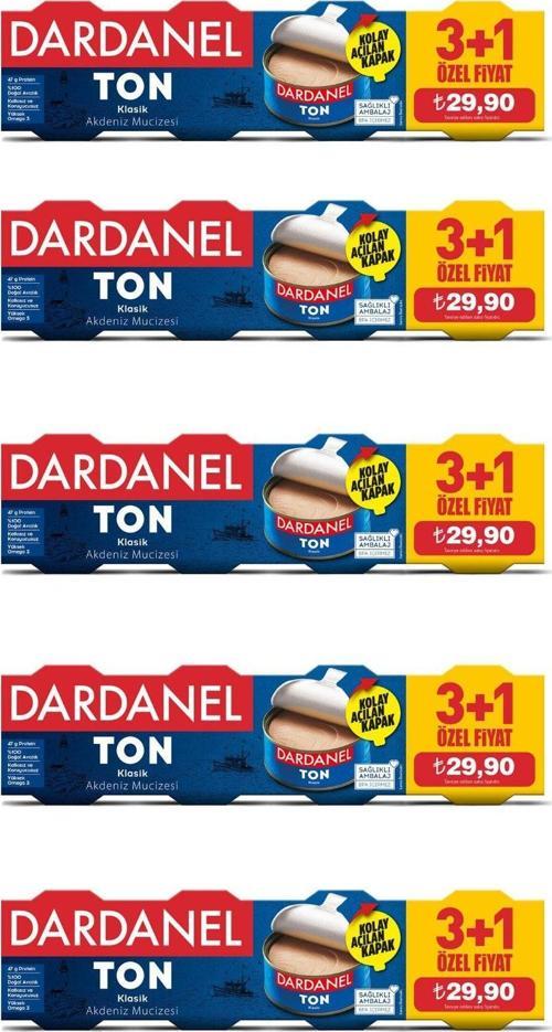 75 Gr X 4 Ton Balığı (3+1) 5'Li Paket
